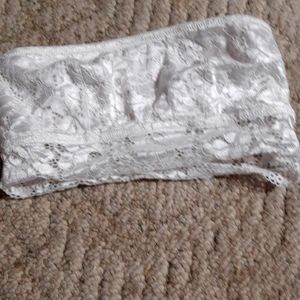 White lace women's bandeau